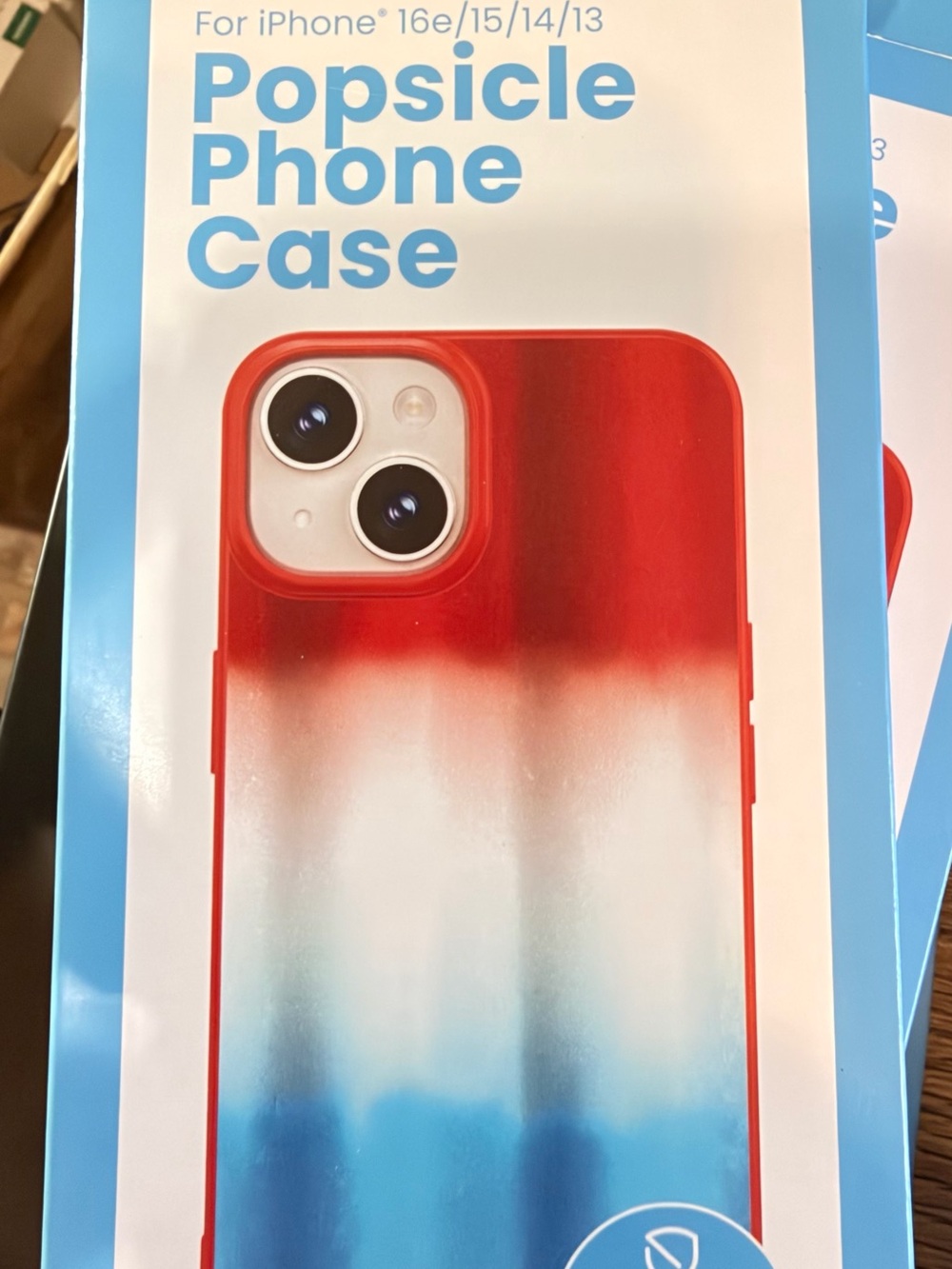 Popsicle Phone Case for iPhone 16e/15/14/13 - Red White Blue